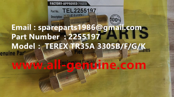 China 2255197 VALVE TEREX DUMP TRUCK  TA40 TR50 TR60 TR70 TR100A MT4400 MT3600 MT3700 MT5500 GE NTE240 NTE260 supplier