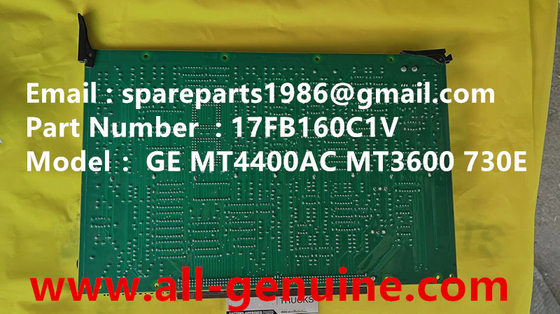 China 17FB160C1V CARD GE TEREX UNIT RIG BUCYRUS MT4400AC MT5500 MT3600 NTE240 NTE260 NHL DUMP TRUCK HAULER MINING supplier