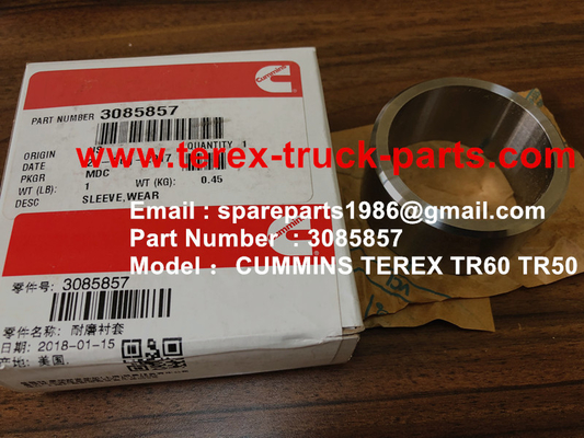 China CUMMINS TEREX 3085857 SLEEVE WEAR  NHL MINING DUMP TRUCK TR35 TR50 TR60 TR100 3305B 3305F 3303 3307 TR45 TR70 MT4400 supplier