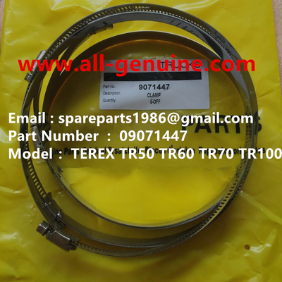 China TEREX 09071447 CLAMP OFF HIGHWAY  NHL MINING DUMP TRUCK TR35 TR50 TR60 TR100 3305B 3305F 3303 3307 TR45 TR70 MT4400 supplier