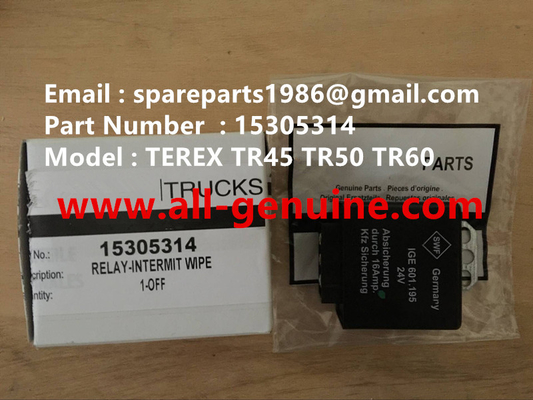 China TEREX 15305314 RELAY INTERMIT WIPE NHL DUMP TRUCK MINING QUARRY TR50 TR60 TR70 supplier