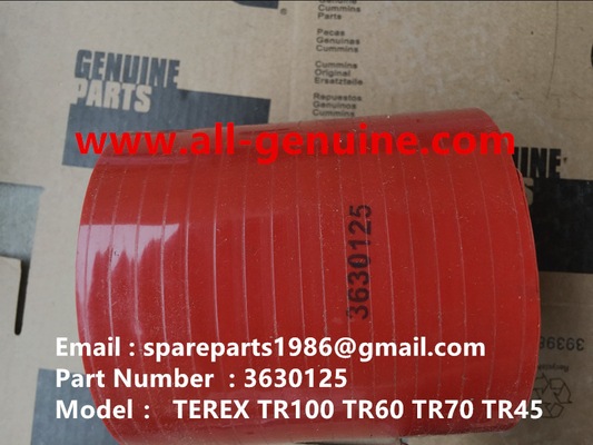 China TEREX CUMMINS ENGINE 3630125 PLAIN HOSE supplier