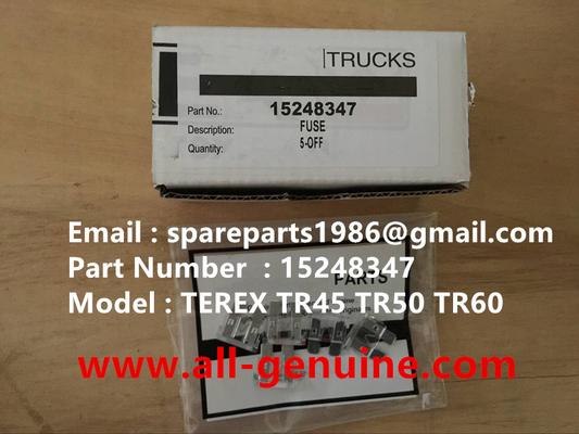 China TEREX 15248347 FUSE 25A NHL DUMP TRUCK MINING QUARRY TR50 TR60 TR70 supplier