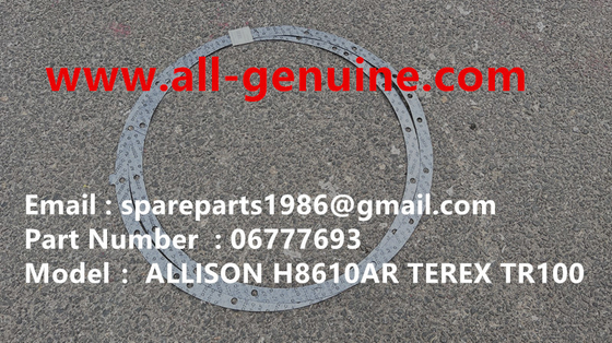 China 6777693 GASKET ALLISON TEREX DUMP TRUCK  TA40 TR50 TR60 TR70 TR100A MT4400 MT3600 MT3700 MT5500 GE NTE240 NTE260 supplier
