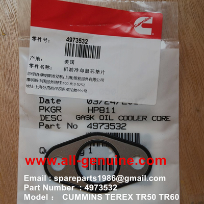 China CUMMINS TEREX 4973532 GASKET NHL MINING DUMP TRUCK TR35 TR50 TR60 TR100 3305B 3305F 3303 3307 TR45 TR70 MT4400 supplier