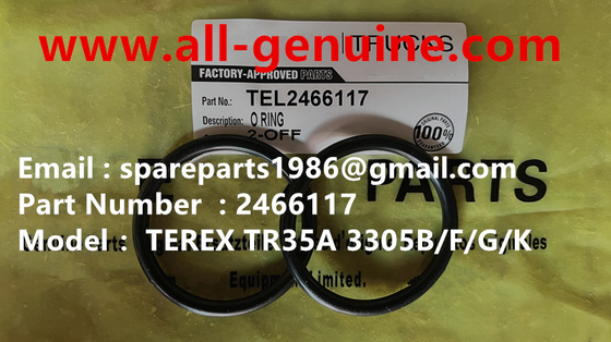 China 2466117 O RING TEREX RIGID DUMP TRUCK TR35 TR50 TR60 TR100 3305B 3305F 3303 3307 TR45 TR70 MT4400 supplier