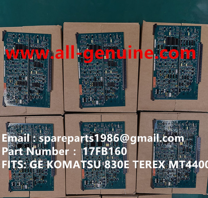 China 17FB160 CARD FITS GE TEREX UNIT RIG BUCYRUS  MT4400AC MT5500 MT3600 NTE240 NTE260 NHL DUMP TRUCK HAULER MINING supplier