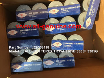 China ALLISON TEREX 29558118 TWIN FILTER KIT NHL MINING DUMP TRUCK TR35 TR50 TR60 TR100 3305B 3305F 3303 3307 TR45 TR70 MT4400 supplier