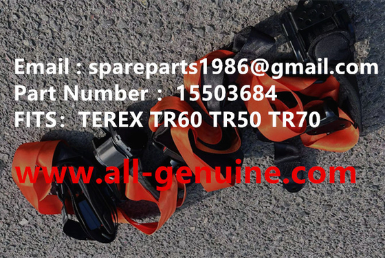 China 15503684 SAFETY BELT TEREX DUMP TRUCK TR35 TR50 TR60 TR100 CUMMINS ALLISON UNIT RIG MT4400 MT3600 MT3300 MT3700 SANY supplier