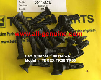 China TEREX 00114676 SCREW  NHL DUMP TRUCK TR35 TR50 TR60 TR100 3305B 3305F 3303 3307 TR45 TR70 MT4400 supplier
