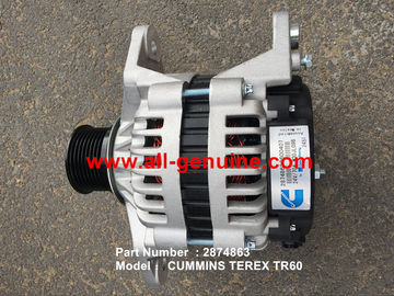 China TEREX CUMMINS 2874863 ALTERNATOR  NHL RIGID DUMP TRUCK TR35 TR50 TR60 TR100 3305B 3305F 3303 3307 TR45 TR70 MT4400 supplier