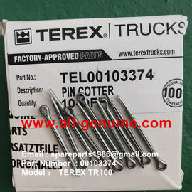 China TEREX 00103374 PIN COTTER TR100 TR70 MINING OFF HIGHWAY TRUCK GENUINE PARTS supplier