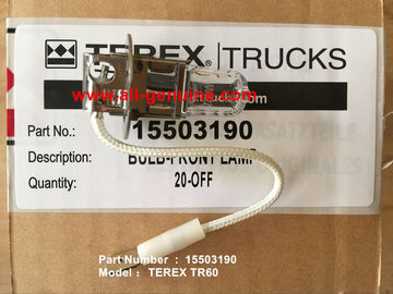 China TEREX 15503190 BULB-24V 65W HD NHL DUMP TRUCK MINING QUARRY TR50 TR60 TR70 supplier
