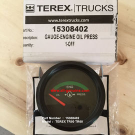 China TEREX 15308402 GAUGE ENGINE OIL PRESSURE NHL DUMP TRUCK MINING QUARRY TR45 TR50 TR60 TR70 supplier