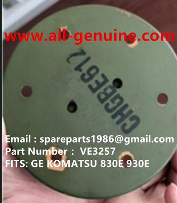 China VE3257 BRAKE PAD KOMATSU GE TEREX UNIT RIG BUCYRUS  MT4400AC MT5500 MT3600 NTE240 NTE260 NHL DUMP TRUCK HAULER MINING supplier