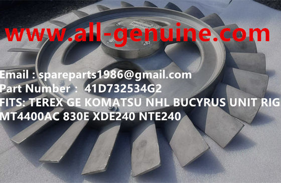 China 41D732534G2  FAN GE TEREX UNIT RIG BUCYRUS MT4400AC MT5500 MT3600 NTE240 NTE260 NHL DUMP TRUCK HAULER MINING supplier