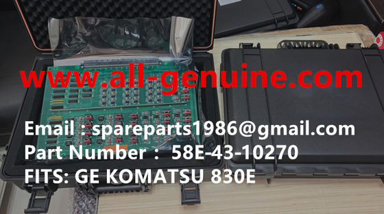 China 58E‑43‑10270 CARD  FITS GE TEREX UNIT RIG BUCYRUS MT4400AC MT5500 MT3600 NTE240 NTE260 NHL DUMP TRUCK HAULER MINING supplier