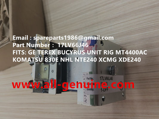China 17LV66J46 RELAY COIL GE TEREX UNIT RIG BUCYRUS MT4400AC MT5500 MT3600 NTE240 NTE260 NHL DUMP TRUCK HAULER MINING supplier