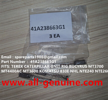 China 41A238663G1 BRUSH GE TEREX UNIT RIG BUCYRUS  MT4400AC MT5500 MT3600 NTE240 NTE260 NHL DUMP TRUCK HAULER MINING supplier