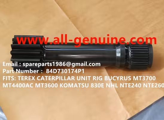China 84D730174P1 SUN PINION GE TEREX UNIT RIG BUCYRUS  MT4400AC MT5500 MT3600 NTE240 NTE260 NHL DUMP TRUCK HAULER MINING supplier