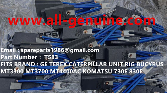 China T583 CARBON BRUSH MT4400AC MT5500 MT3600 MT3700 MT3300 TEREX UNIT RIG BUCYRUS NTE240 NTE260 WHEEL MOTOR DRIVE GE supplier