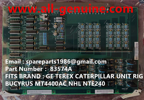 China 83574A CARD MT4400AC MT5500 MT3600 MT3700 MT3300 TEREX UNIT RIG BUCYRUS NTE240 NTE260 WHEEL MOTOR DRIVE GE supplier