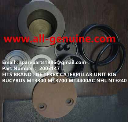 China 2003147 PISTON REPAIR KIT MT4400AC MT5500 MT3600 MT3700 MT3300 TEREX UNIT RIG BUCYRUS NTE240 NTE260 WHEEL MOTOR DRIVE GE supplier
