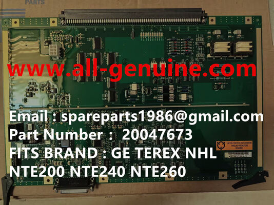 China 20047673 CARD KOMATSU 730E 830E 930E 960E MINING DUMP TRUCK WHEEL MOTOR DRIVE GE supplier