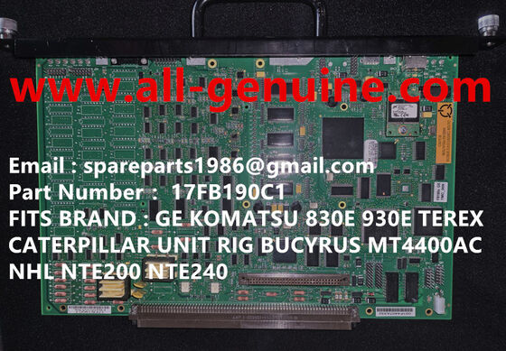 China 17FB190C1 CARD KOMATSU 730E 830E 930E 960E MINING DUMP TRUCK WHEEL MOTOR DRIVE GE supplier