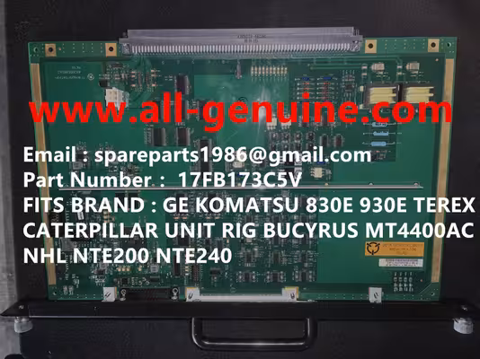 China 17FB173C5V CARD KOMATSU 730E 830E 930E 960E MINING DUMP TRUCK WHEEL MOTOR DRIVE GE supplier