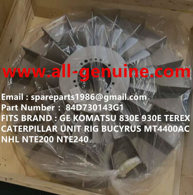China 84D730143G1 FAN KOMATSU 730E 830E 930E 960E MINING DUMP TRUCK WHEEL MOTOR DRIVE GE supplier