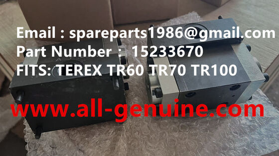 China 15233670 VALVE KOMATSU 730E 830E 930E 960E MINING DUMP TRUCK WHEEL MOTOR DRIVE GE supplier