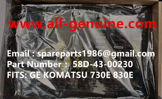 China 58D-43-00230 CARD KOMATSU 830E 930E 730E supplier