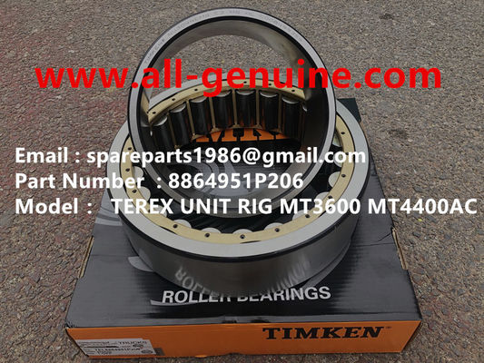 China 8864951P206 BEARING TEREX UNIT RIG BUCYRUS MT4400AC MT5500 MT3600 NTE240 NTE260 NHL DUMP TRUCK HAULER MINING supplier
