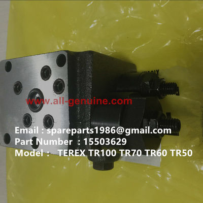 China TEREX 15503629 VALVE NHL DUMP TRUCK MINING QUARRY HAULER OFF HIGHWAY RIGID DUMP TR45 TR50 TR60 TR70 supplier