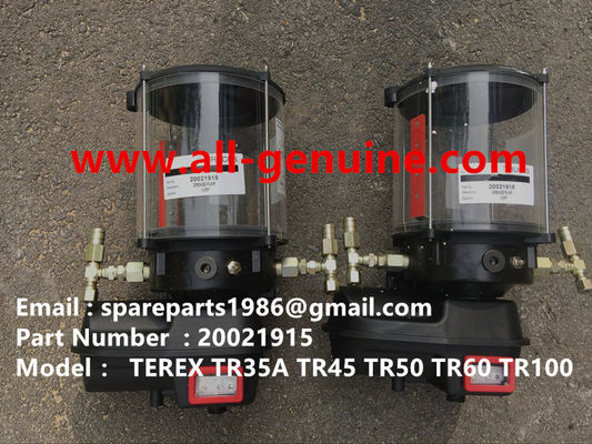 China TEREX 20021915 GREASE PUMP NHL RIGID DUMP TRUCK TR35 3305B 3305F 3303 3307 supplier