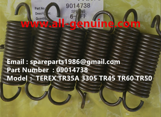 China 09014738 SPRING OF TEREX NHL SANY TR35A 3303 3305 3307 TR50 TR60 TR100 NTE240 NTE260 MT3600 MT3700 MT4400AC supplier
