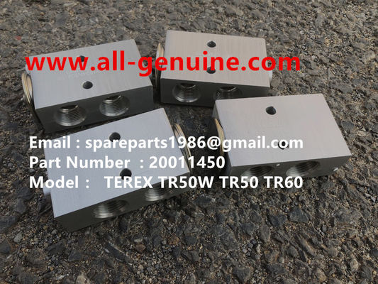 China 20011450 VALVE TEREX NHL DUMP TRUCK TR35 TR50 TR60 TR100 CUMMINS ALLISON UNIT RIG MT4400 MT3600 MT3300 MT3700 SANY supplier