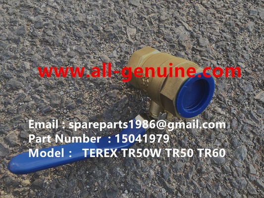 China 15041979 BALL VALVE TEREX NHL DUMP TRUCK TR35 TR50 TR60 TR100 CUMMINS ALLISON UNIT RIG MT4400 MT3600 MT3300 MT3700 SANY supplier