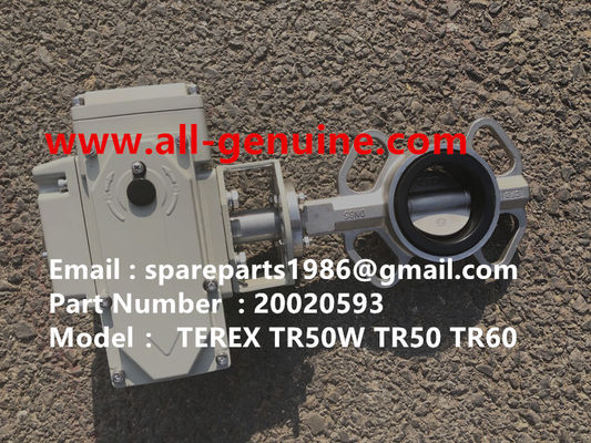 China 20020593 BUTTERFLY VALVE TEREX TRUCK TR35 TR50 TR60 TR100 CUMMINS ALLISON UNIT RIG MT4400 MT3600 MT3300 MT3700 SANY supplier