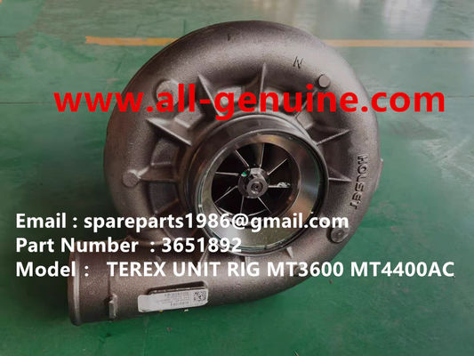 China 3651892 TURBO CHARGER CUMMINS ENGINE TEREX UNIT RIG BUCYRUS MT4400AC MT5500 MT3600 NTE240 NTE260 NHL DUMP TRUCK HAULER supplier