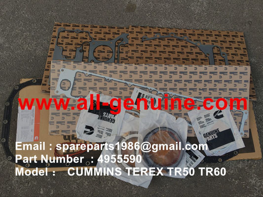 China CUMMINS TEREX 4955590 LOWER GASEKT  NHL MINING DUMP TRUCK TR35 TR50 TR60 TR100 3305B 3305F 3303 3307 TR45 TR70 MT4400 supplier