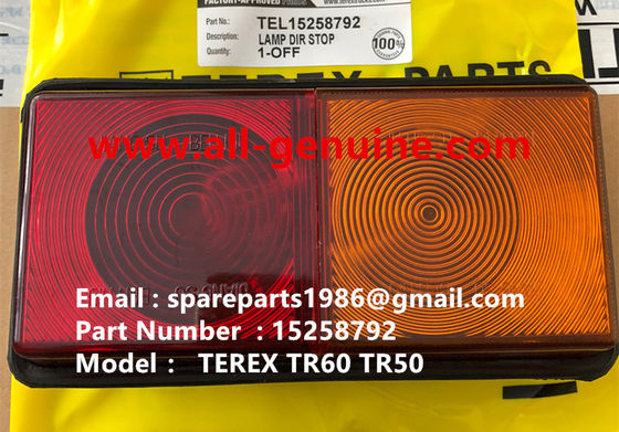 China TEREX 15258792 LAMP MINING DUMP TRUCK NHL TR35 TR50 TR60 TR100 3305B 3305F 3303 3307 TR45 TR70 MT4400 CUMMINS ALLISON supplier