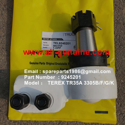 China TEREX 09245201 BALL STOP  MINING NHL DUMP TRUCK TR35 TR50 TR60 TR100 3305B 3305F 3303 3307 TR45 TR70 MT4400 CUMMINS supplier