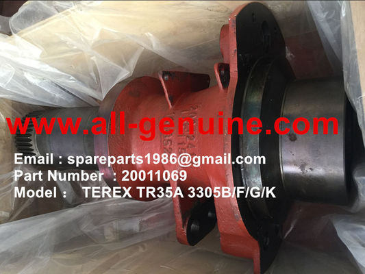 China TEREX  20011069 HALF AXLE TUBE QUARRY NHL DUMP TRUCK TR35 TR50 TR60 TR100 3305B 3305F 3303 3307 TR45 TR70 MT4400 supplier