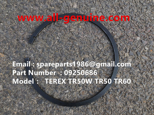 China TEREX 09250686 SNAP RING NHL DUMP TRUCK MINING QUARRY TR45 TR50 TR60 TR70 supplier