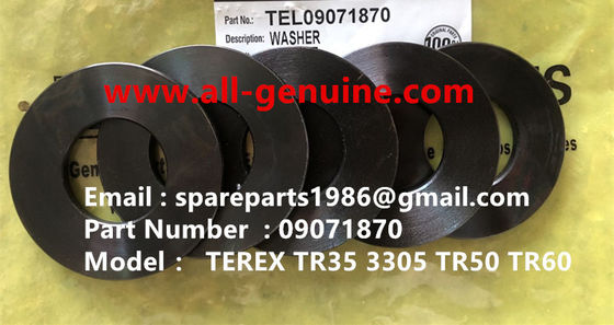 China 09071870 WASHER TEREX RIGID DUMP TRUCK NHL TR35A TR50 TR60 TR100 3303 3304 3305B 3307 CUMMINS ALLISON UNIT RIG MT4400 supplier