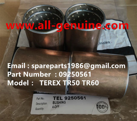 China 09250561 BUSHING TEREX NHL DUMP TRUCK TA40 TR50 TR60 TR70 TR100  MT4400 MT3600 MT3700 MT5500 GE NTE240 NTE260 supplier