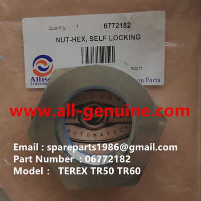 China ALLISON TRANSMISSION 6772182 SELF LOCKING NUT TEREX TR35A 3305F 3305G 3305K 3305B RTD GENUINE PARTS supplier