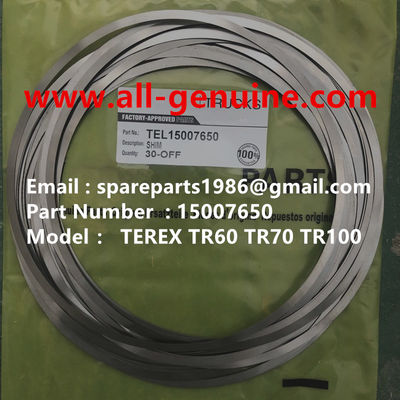 China 15007650 SHIM TEREX DUMP TRUCK  TA40 TR50 TR60 TR70 TR100A MT4400 MT3600 MT3700 MT5500 GE NTE240 NTE260 supplier
